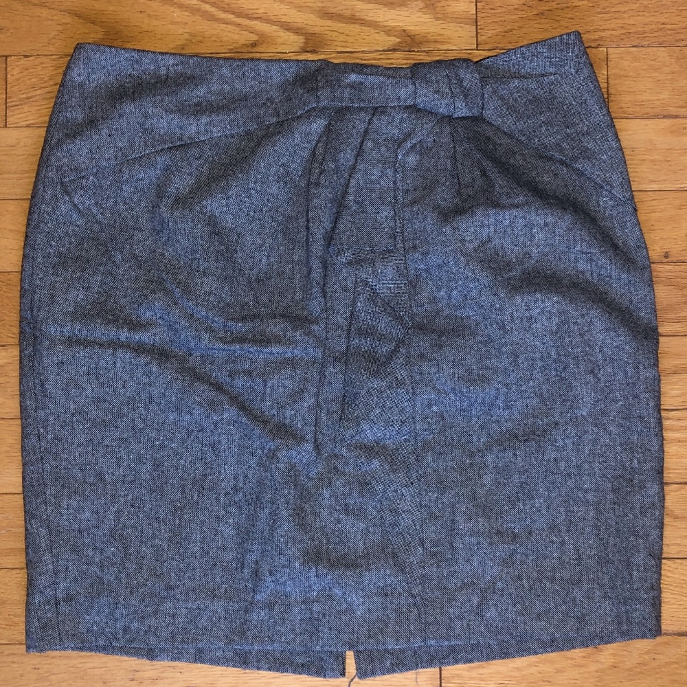 Women's Banana Republic Tweed Mini Skirt With Bow Detail